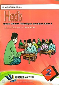 Image of 2-Hadis Untuk Diniyah Takmiliyah Awaliyah Kelas 2